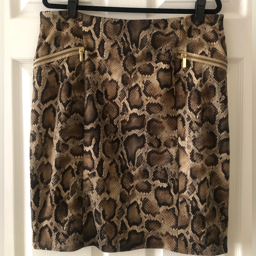 Michael Kors Mamba Snake Pencil Skirt
